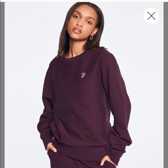 PINK Victoria's Secret Sweaters - 🎉🎉TODAY ONLY VS Pink! Premium college crew